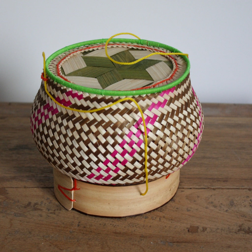 Panier Bambou Riz M