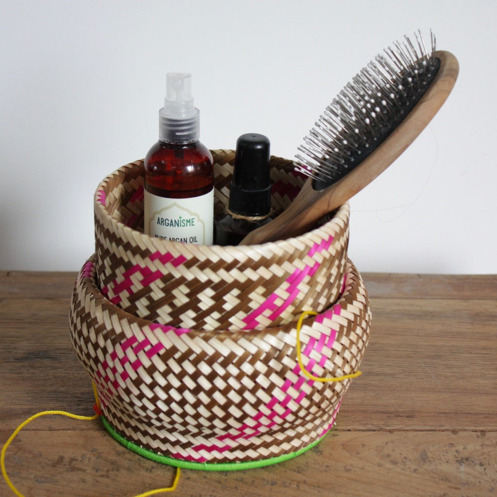 Panier Bambou Riz M