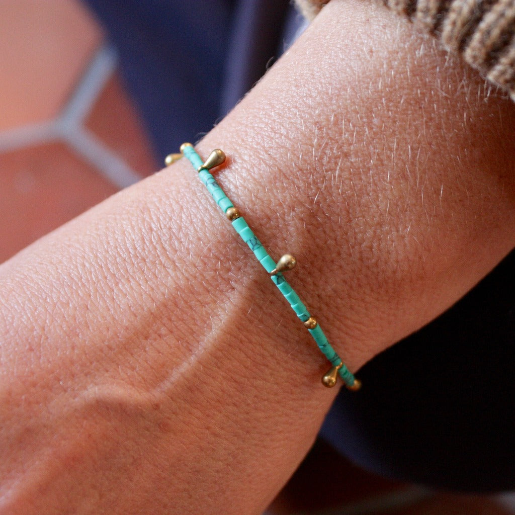 Bracelet pierres fines du Népal