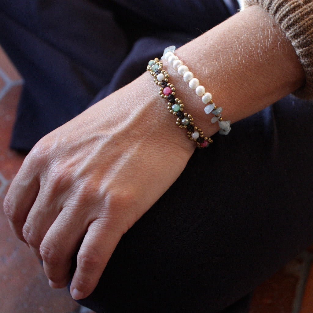 Bracelet perles Gina