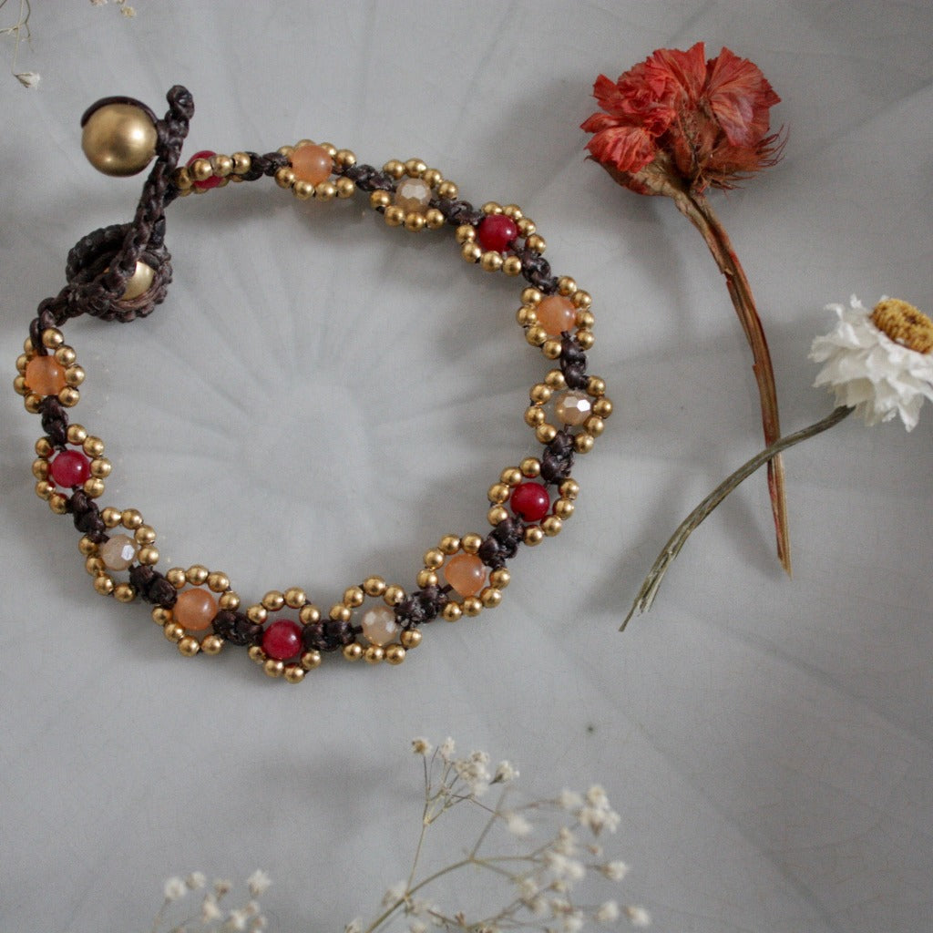 Bracelets pierres Capucine