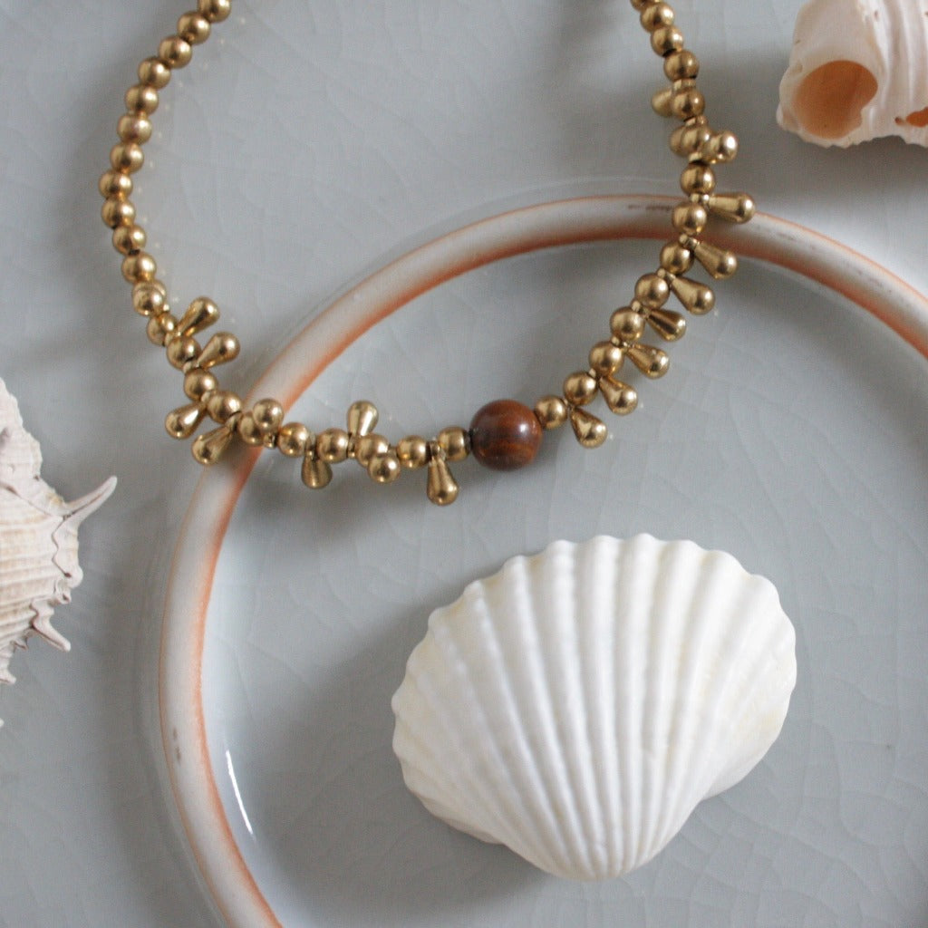 Bracelet doré pierres Clarky