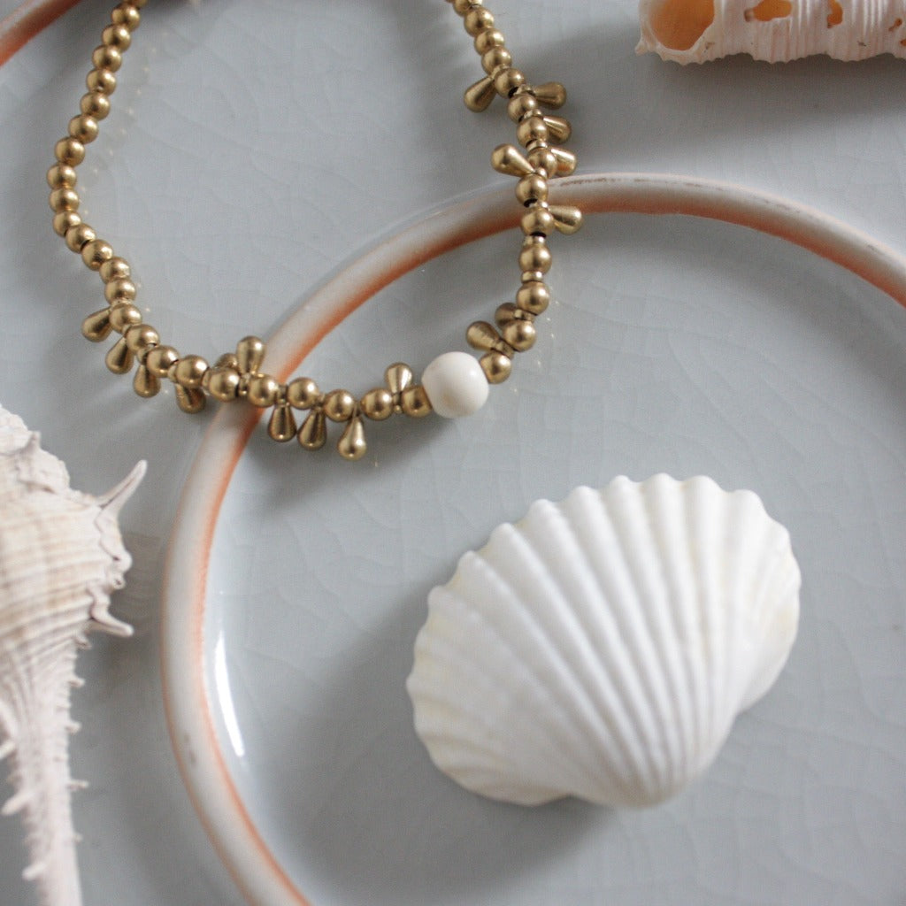 Bracelet doré pierres Clarky