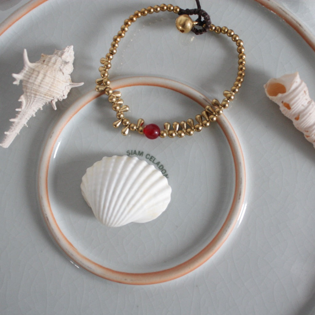 Bracelet doré pierres Clarky
