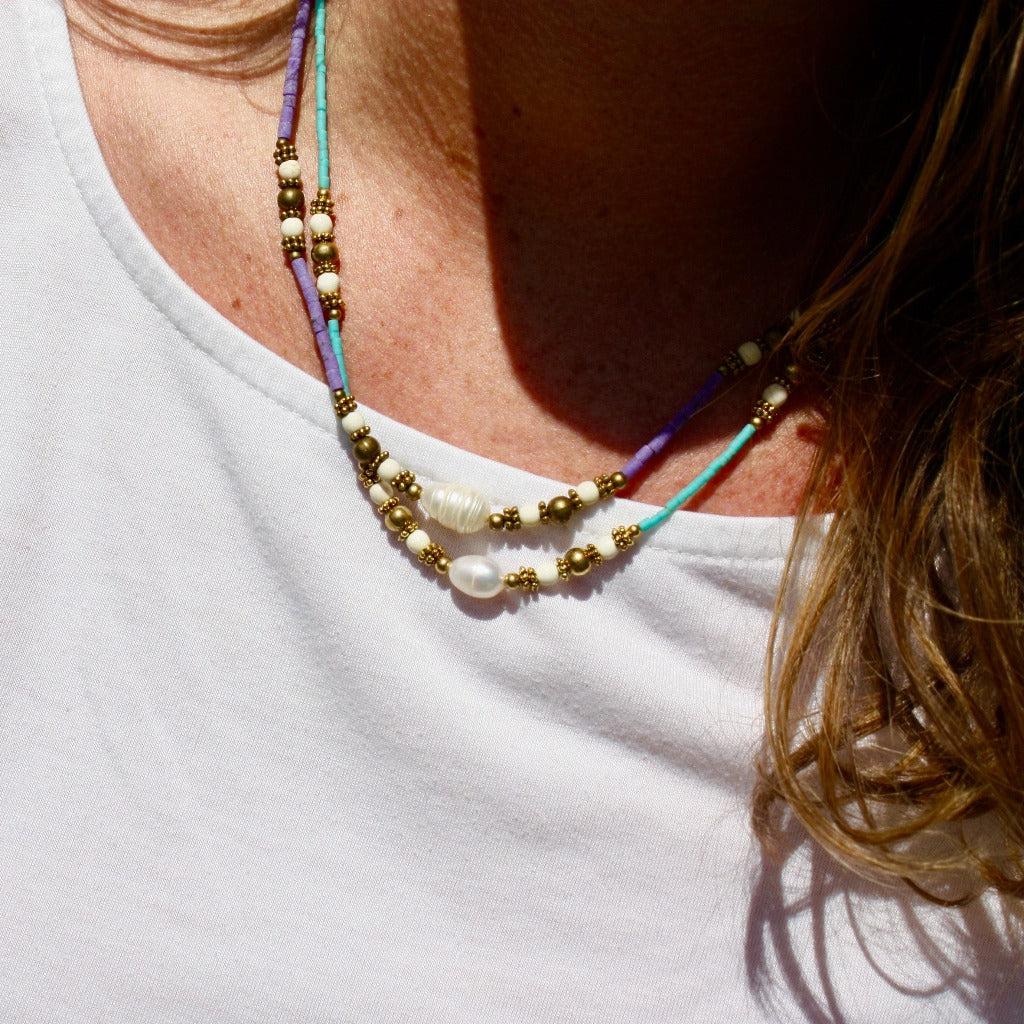 Collier Artisanal en Pierre