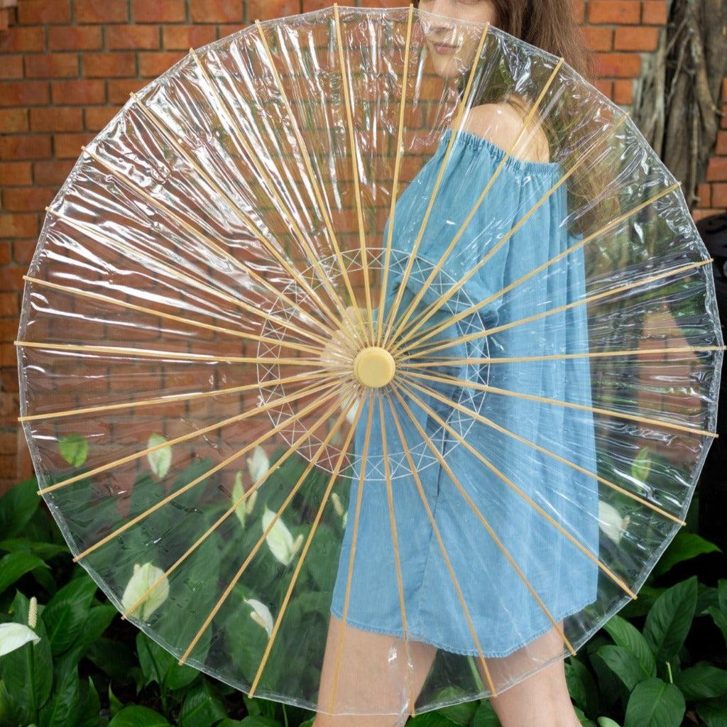 Parapluie Bambou Chiang Mai-Dame Pach Bangkok