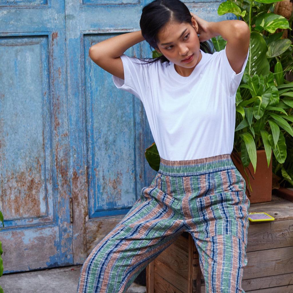 Pantalon Thai 100% Coton
