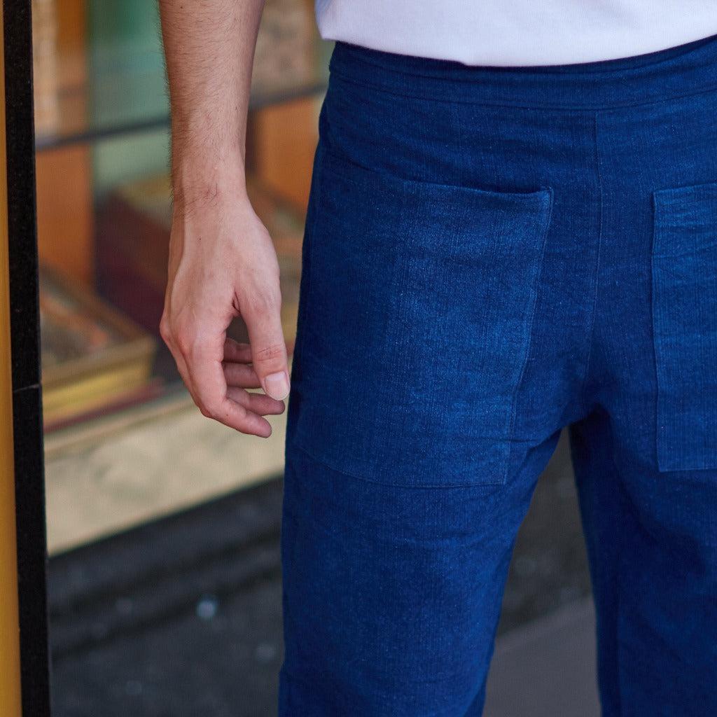 Pantalon Indigo Homme