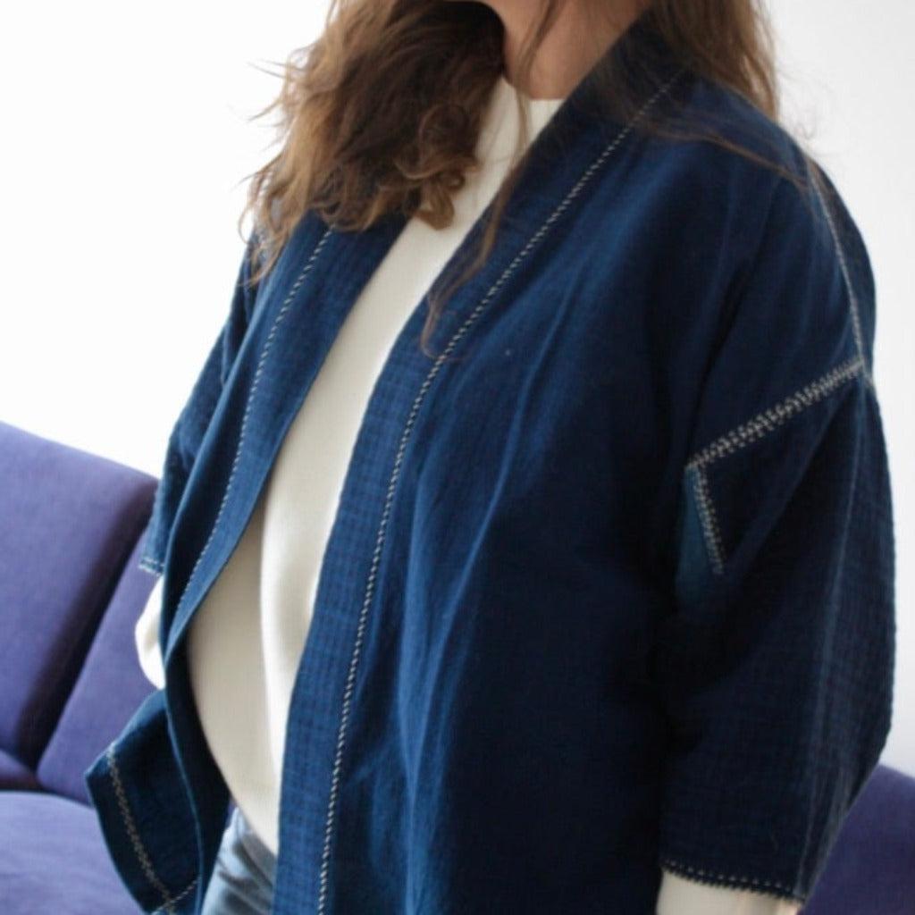 Veste Bleu Indigo