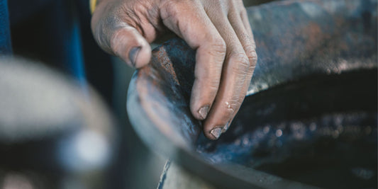 tissu indigo
