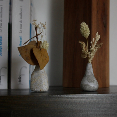 Mini Vase Unique en Papier Recyclé - Écologie et Élégance 5