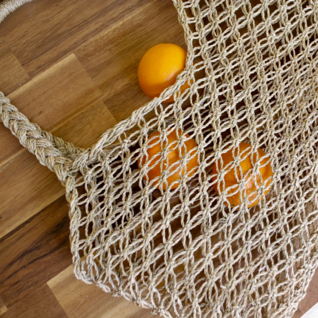 Panier tressé palmier Courtney - Élégance naturelle & artisanat éthique