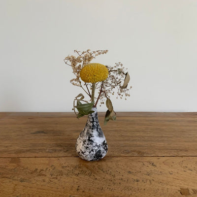 Vase en Papier Recyclé de 7 cm - Création Artisanale Unique