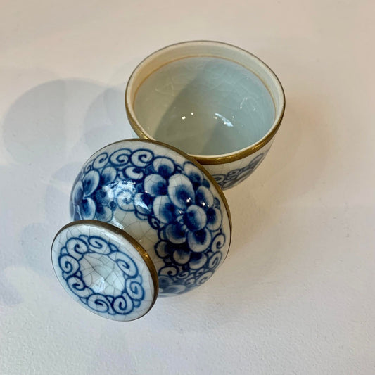 Jarre en Céramique Bleue