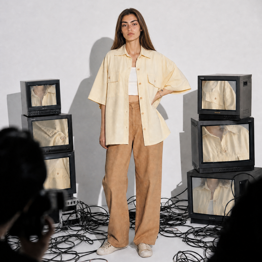 Chemise Safari Oversized
