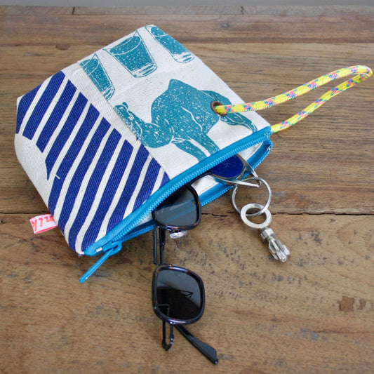 Pochette coton imprimée