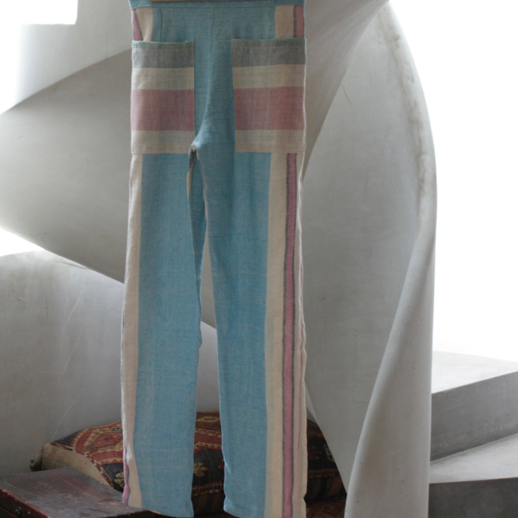 Alex Pantalon Unisexe en Coton – Tissu Tissé à la Main & Teintures Naturelles
