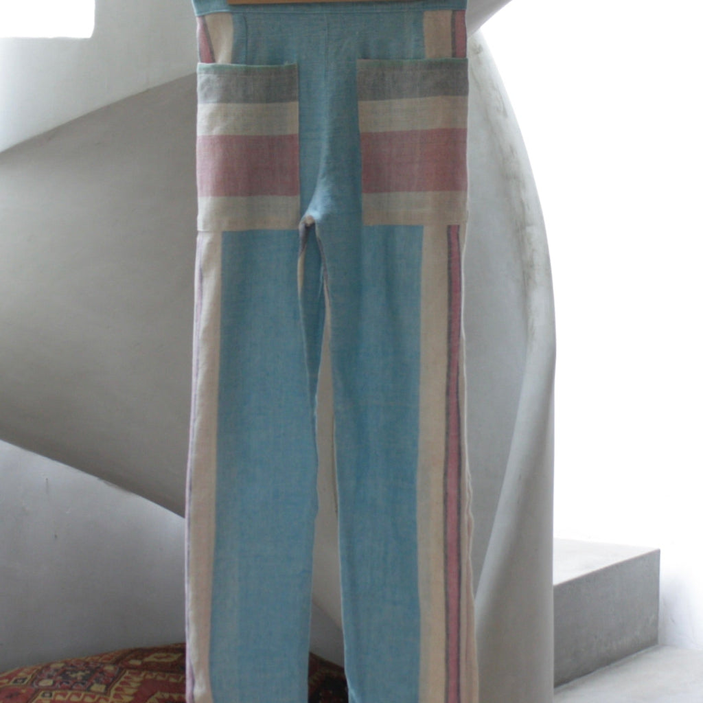 Alex Pantalon Unisexe en Coton – Tissu Tissé à la Main & Teintures Naturelles
