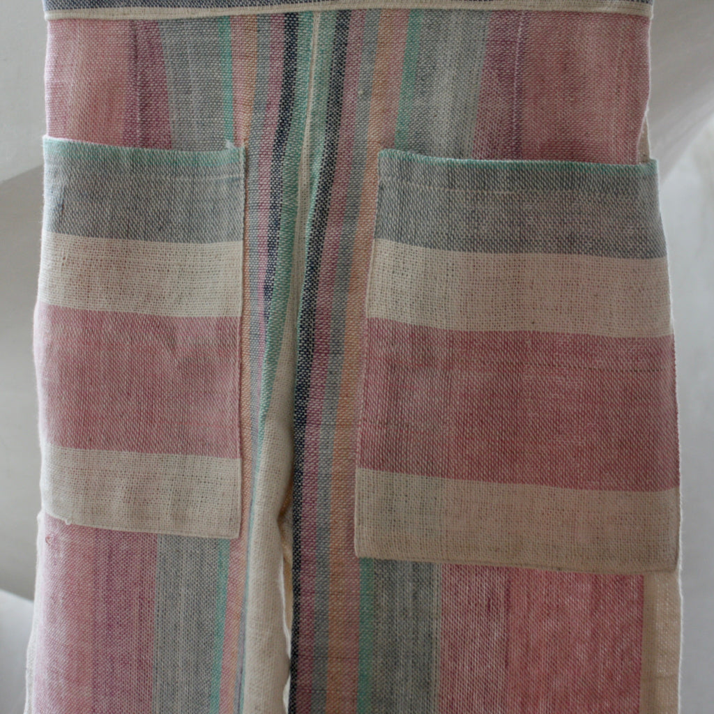 Tom Pantalon Unisexe - Coton Naturel – Tissage Traditionnel & Couleur Végétale