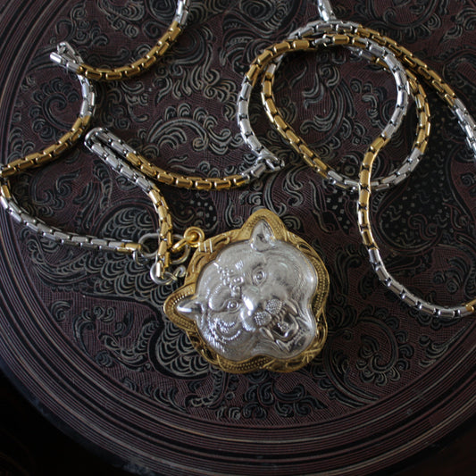 Collier amulette tigre force et protection – vue 2