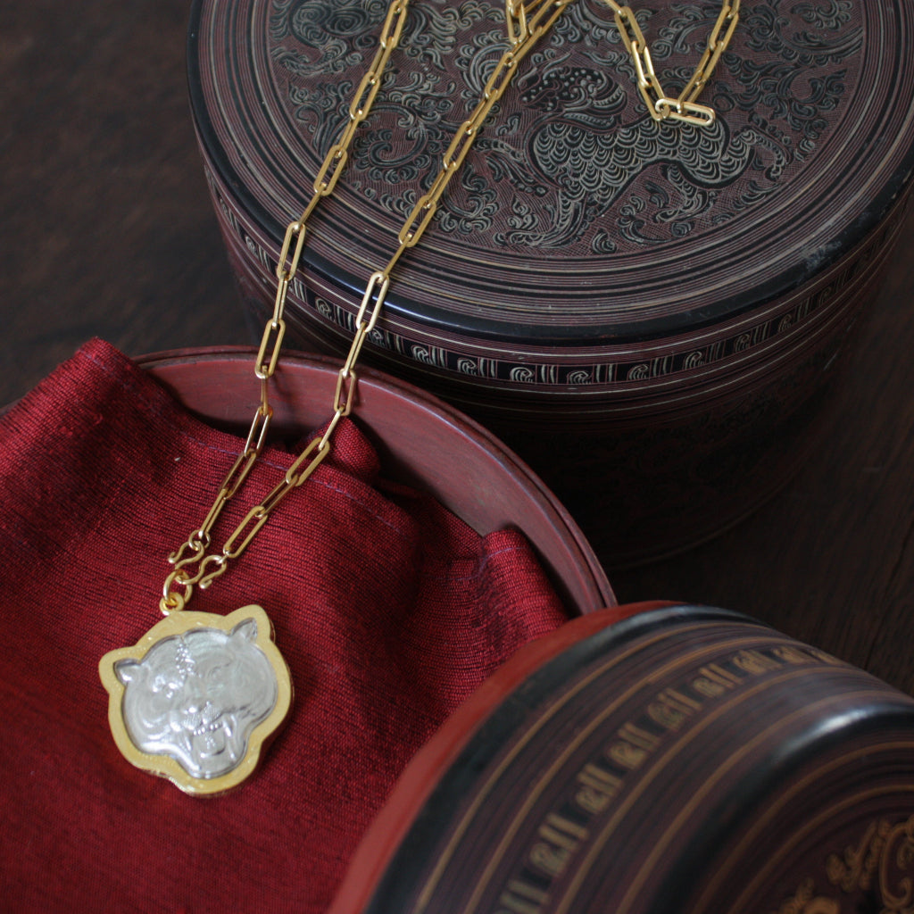 Amulette Sarafina Force & Protection – Collier Tigre