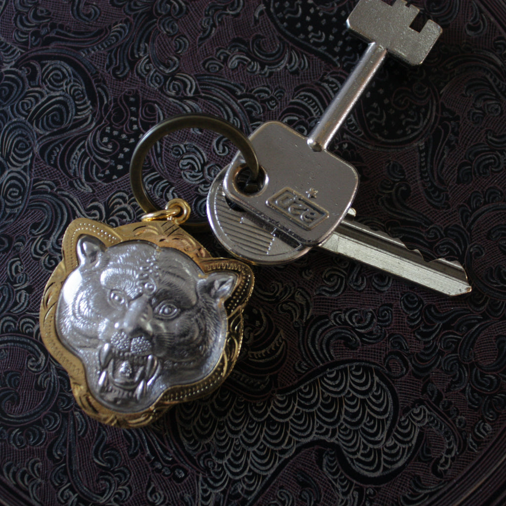 Porte-clés Amulette Tigre – Talisman de Force & Protection