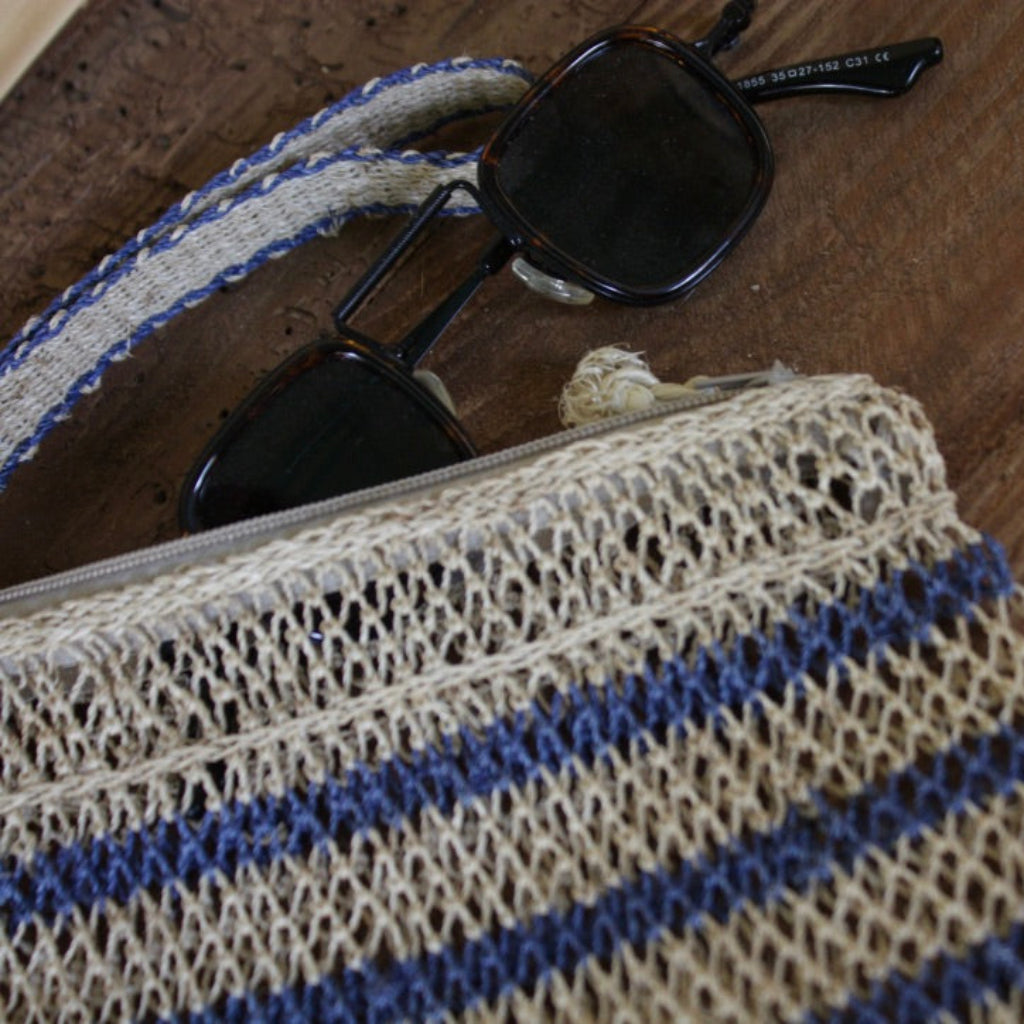 pochette main chanvre 