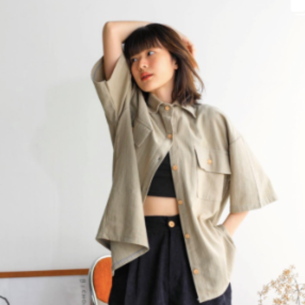 Chemise Safari Oversized