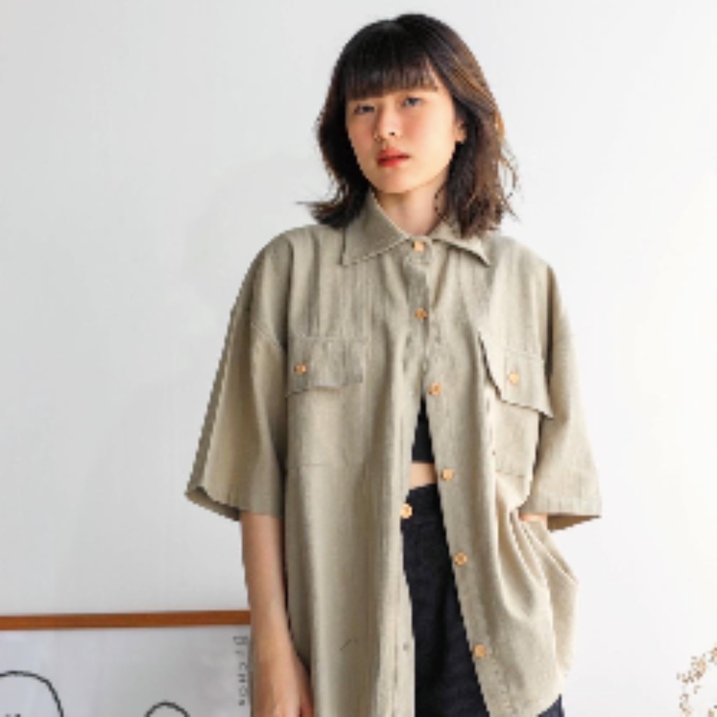 Chemise Safari Oversized