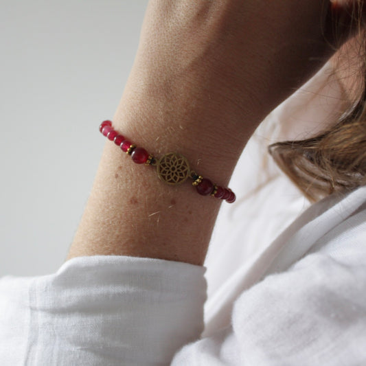 Bracelet Pierres Naturelles Arbre de Vie