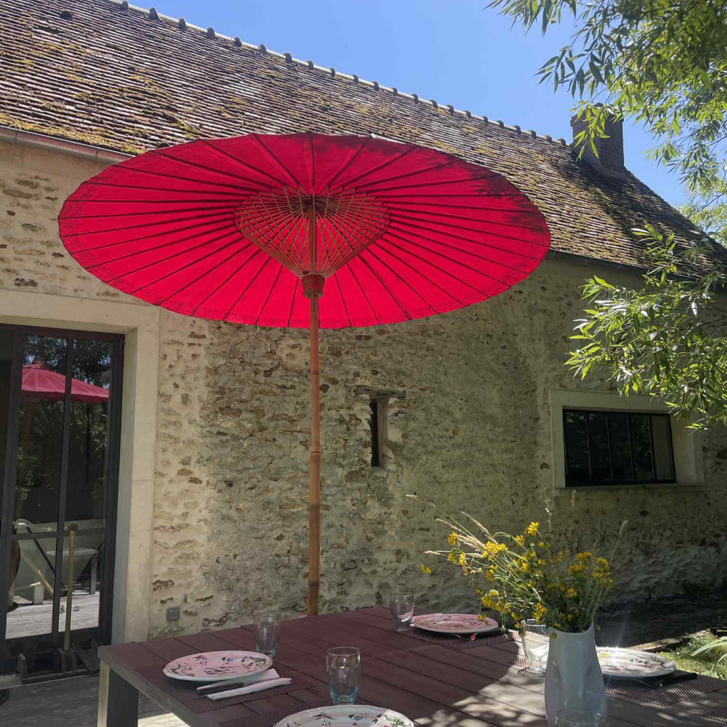 parasol fait main thailandais 