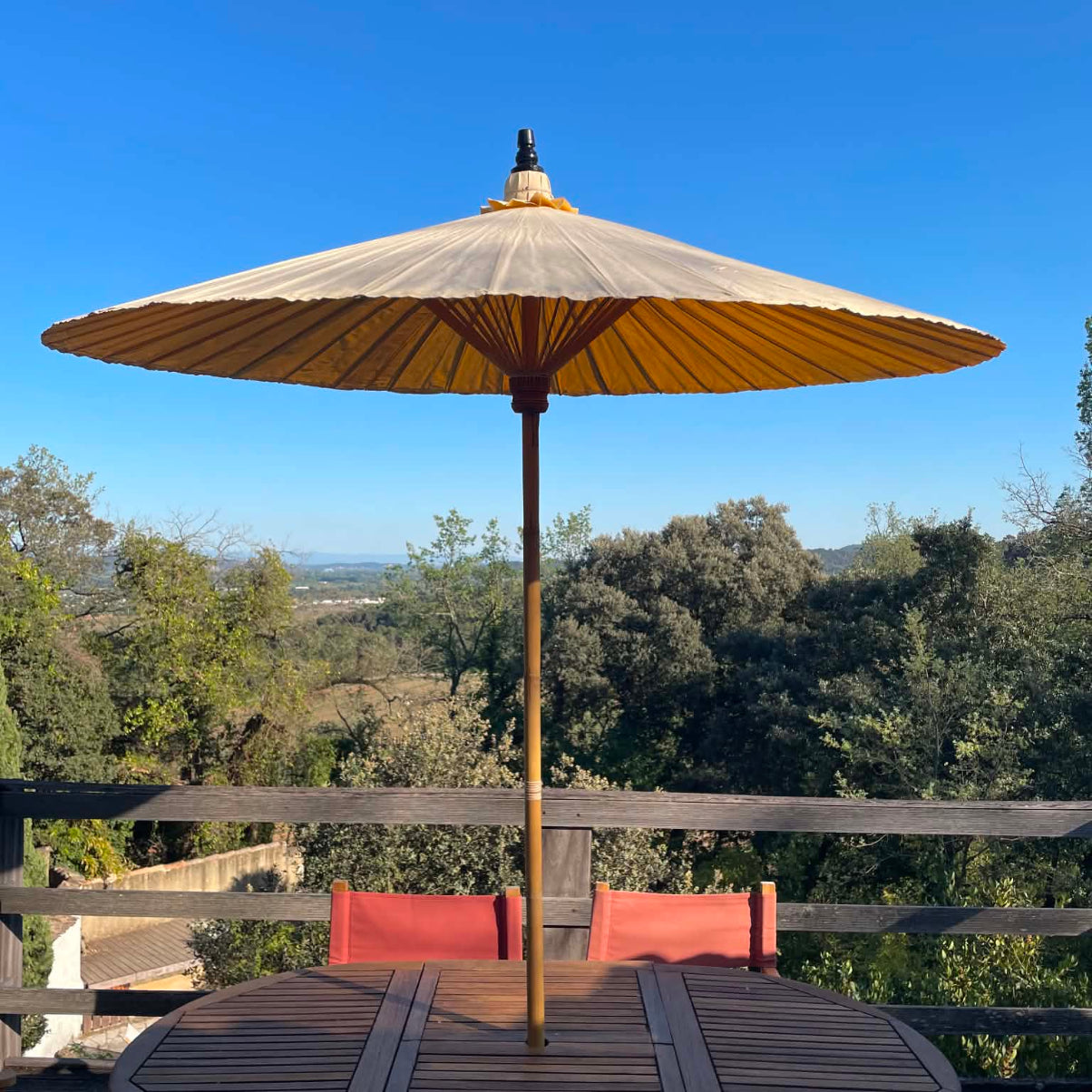 parasol bambou 