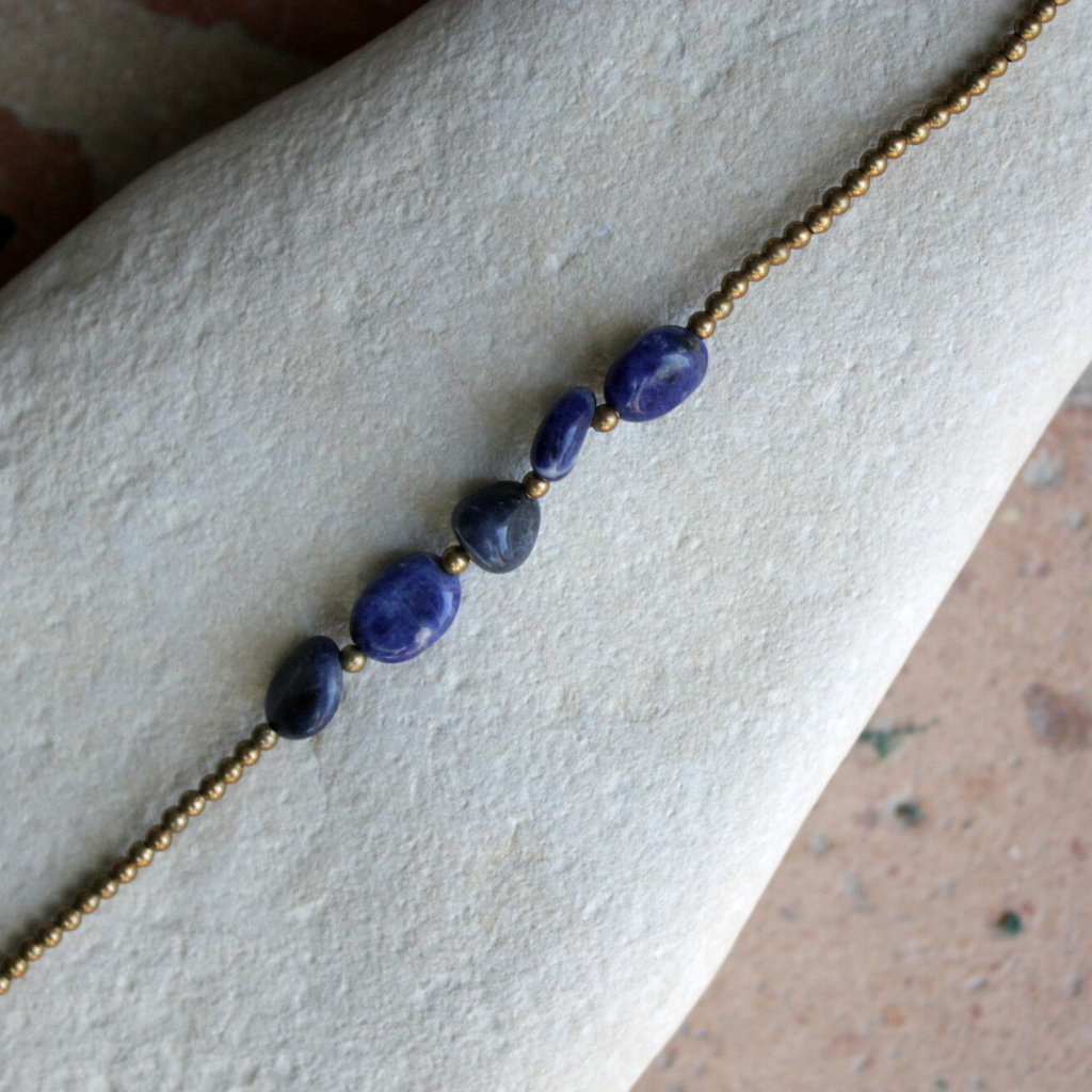 Bracelets en pierres Lapis Lazuli
