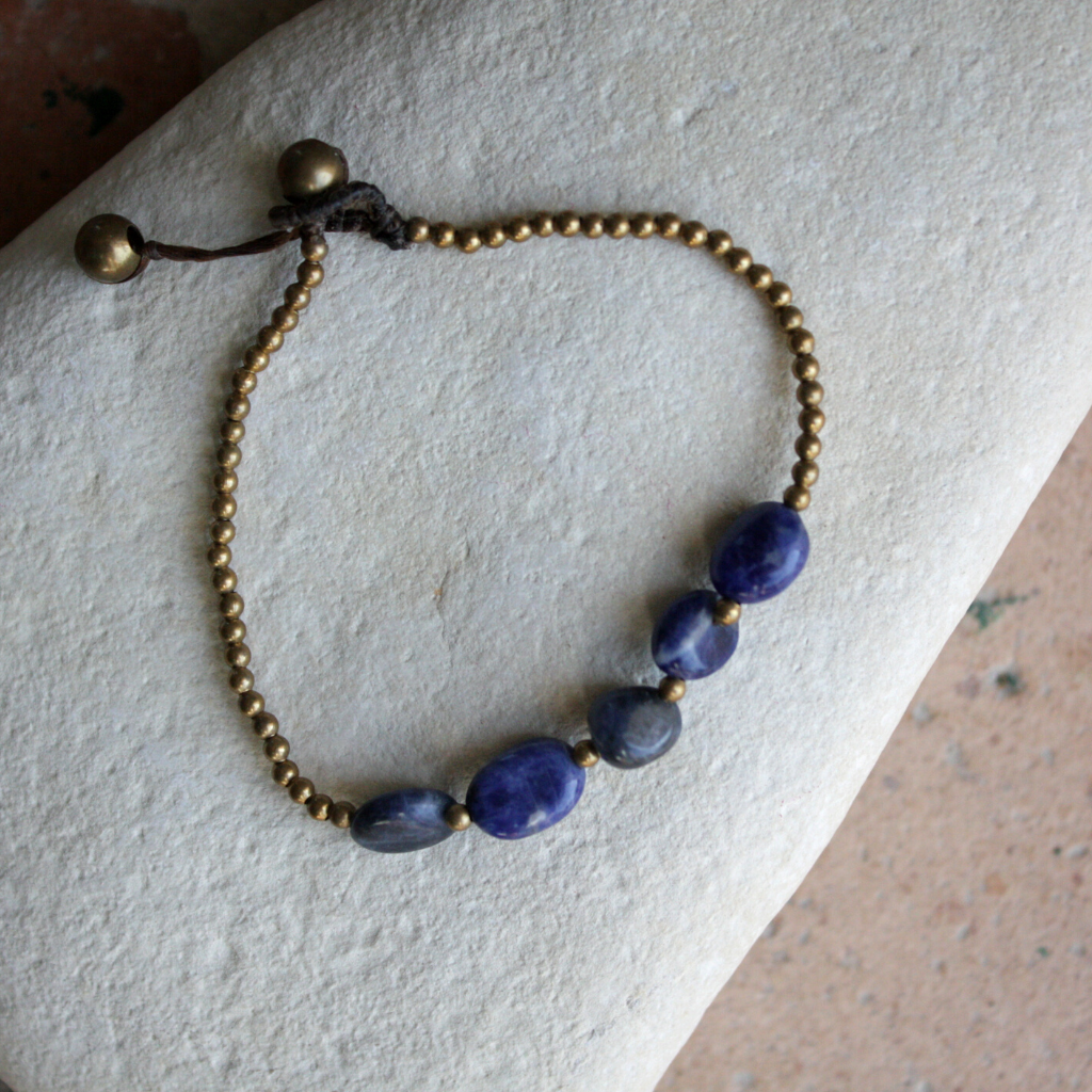Bracelets en pierres Lapis Lazuli