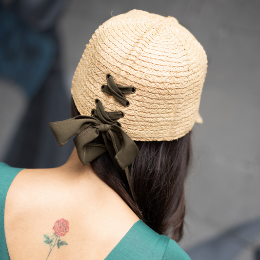 Casquette tressé