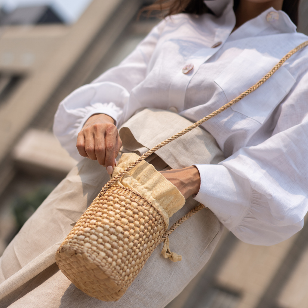 Mini sac en Jacinthe d'Eau