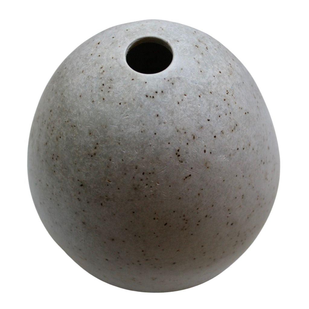 Vase oval en Papier Recyclé "Création d'Atchara"