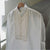 Chemise Artisanale en Lin Blanche