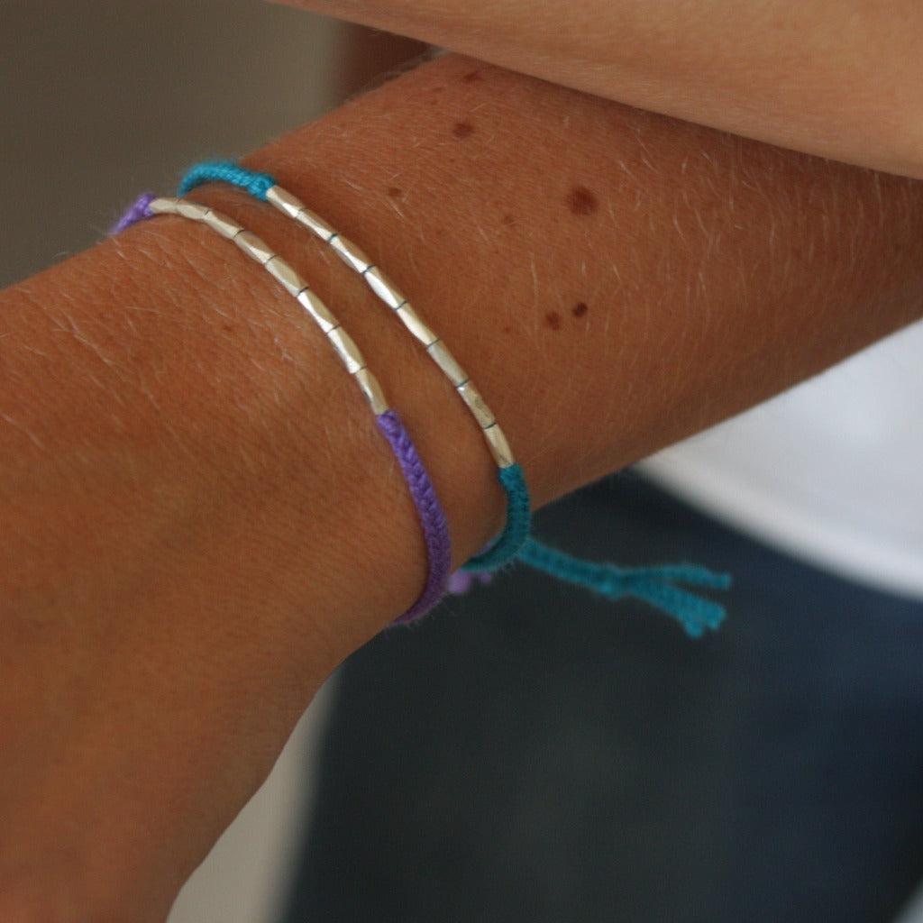 Bracelet Argent Artisanal-Dame Pach Bangkok
