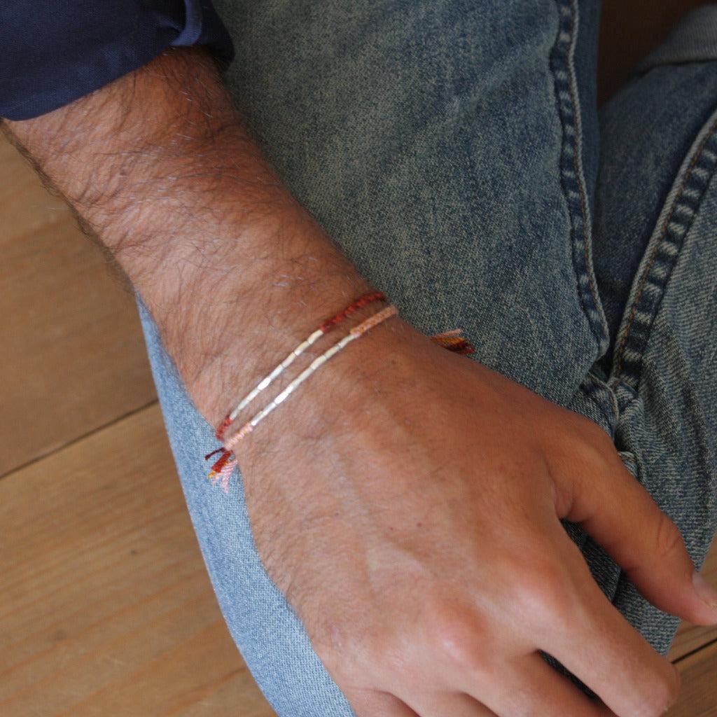 Bracelet Argent Artisanal Homme-Dame Pach Bangkok