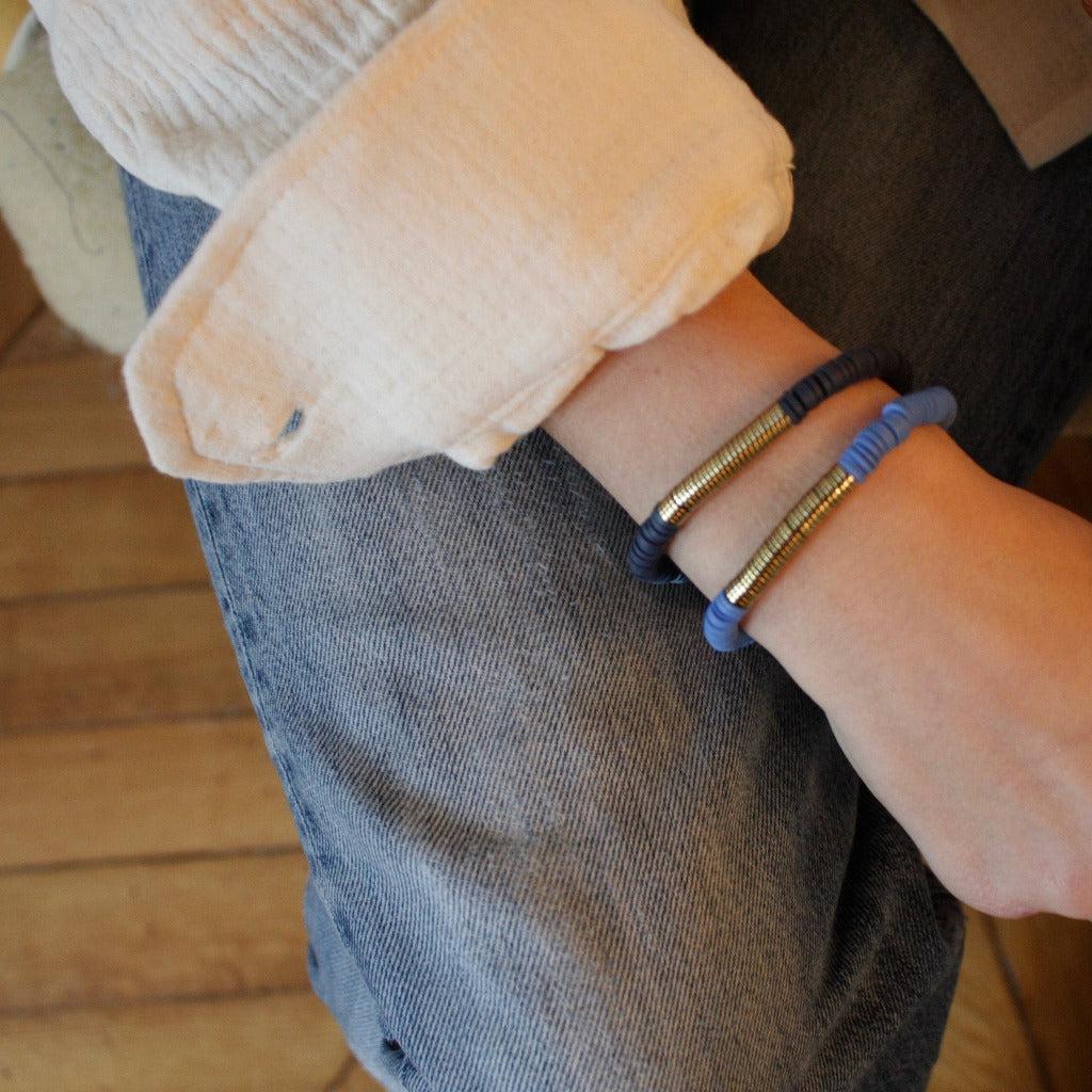 Bracelet Matière Recyclé (Vinyle)