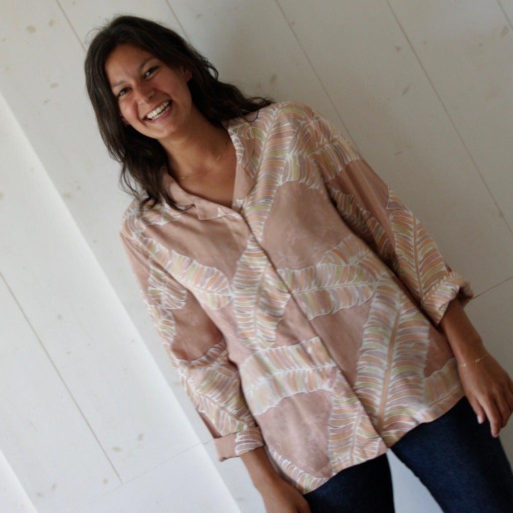 Chemise Coton Rose-Dame Pach Bangkok