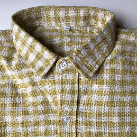 Chemise Large à Carreaux Femme