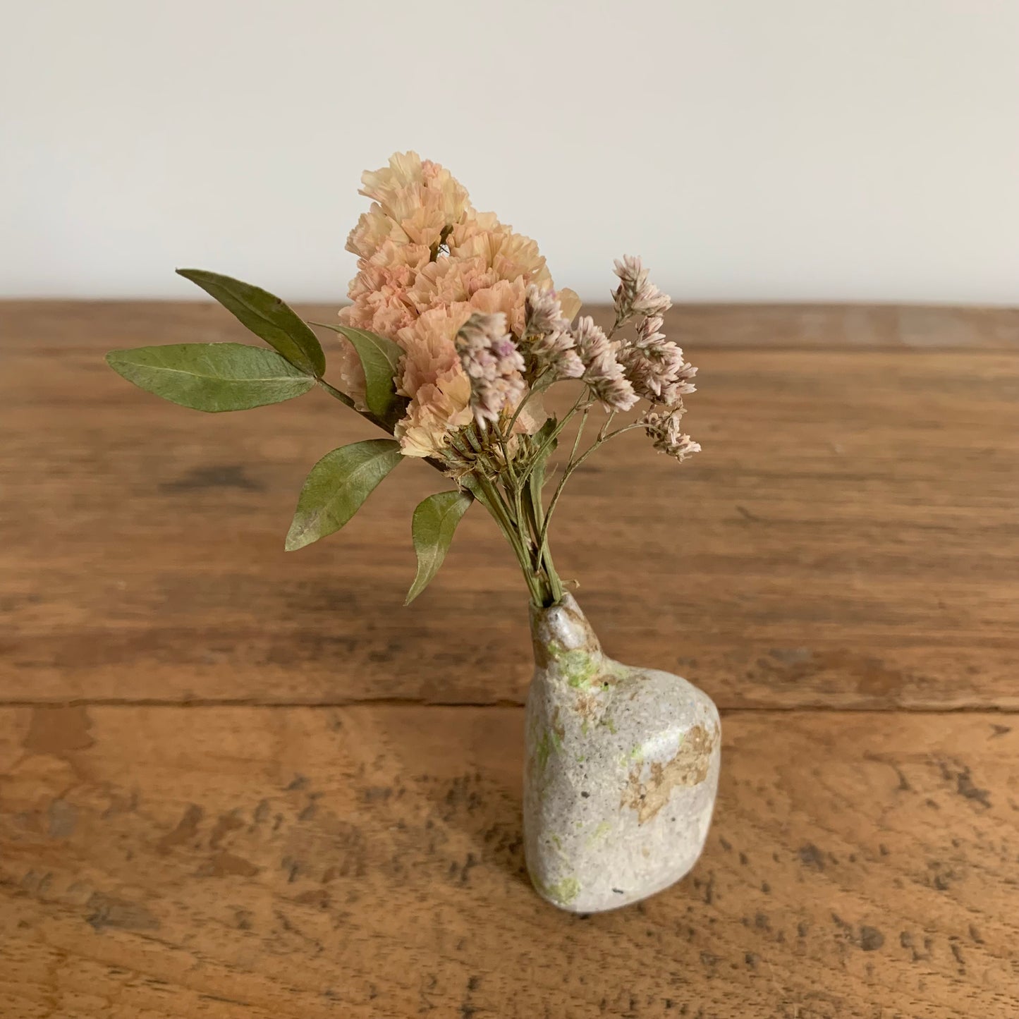 Vase en Papier Recyclé 5 cm Gris Vert