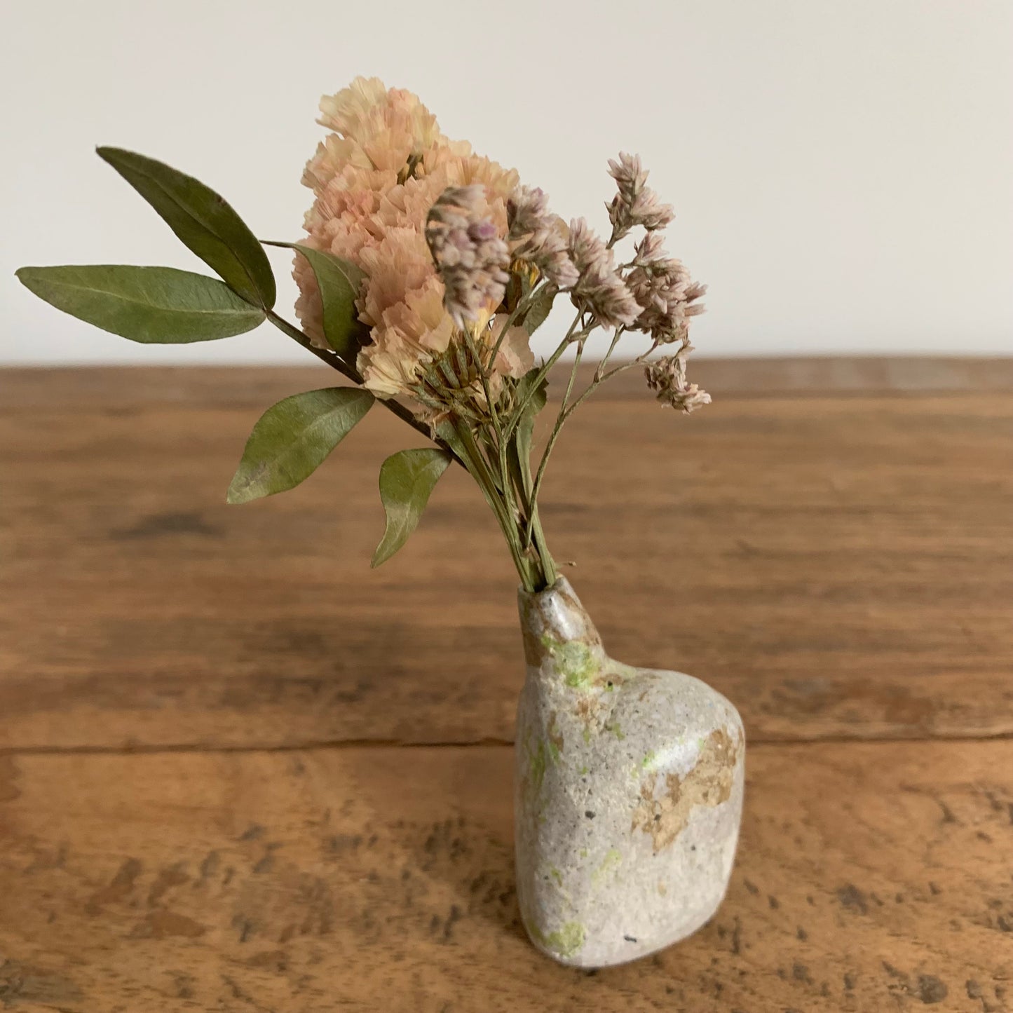 Vase en Papier Recyclé 5 cm Gris Vert