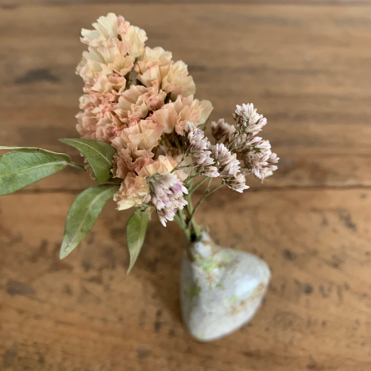 Vase en Papier Recyclé 5 cm Gris Vert