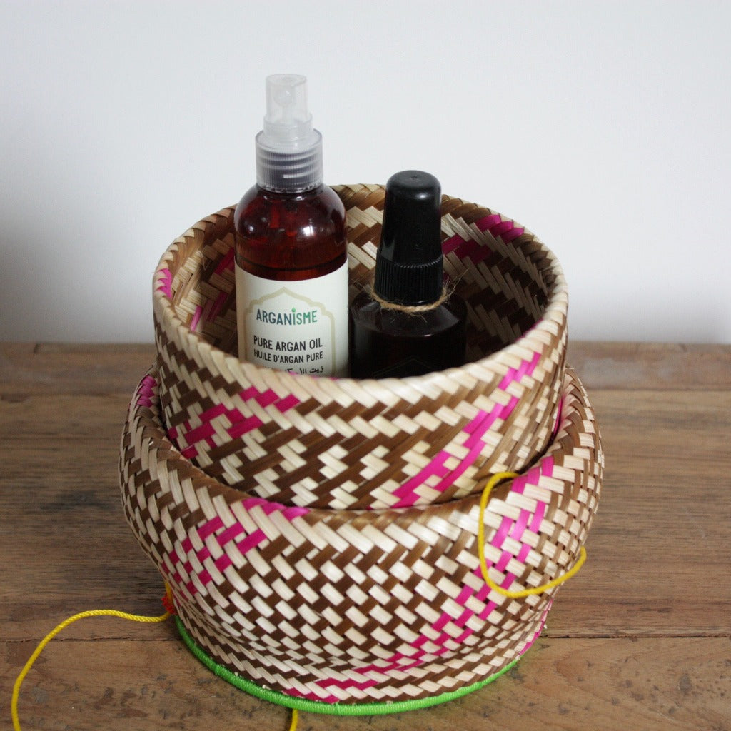 Panier Bambou Riz M