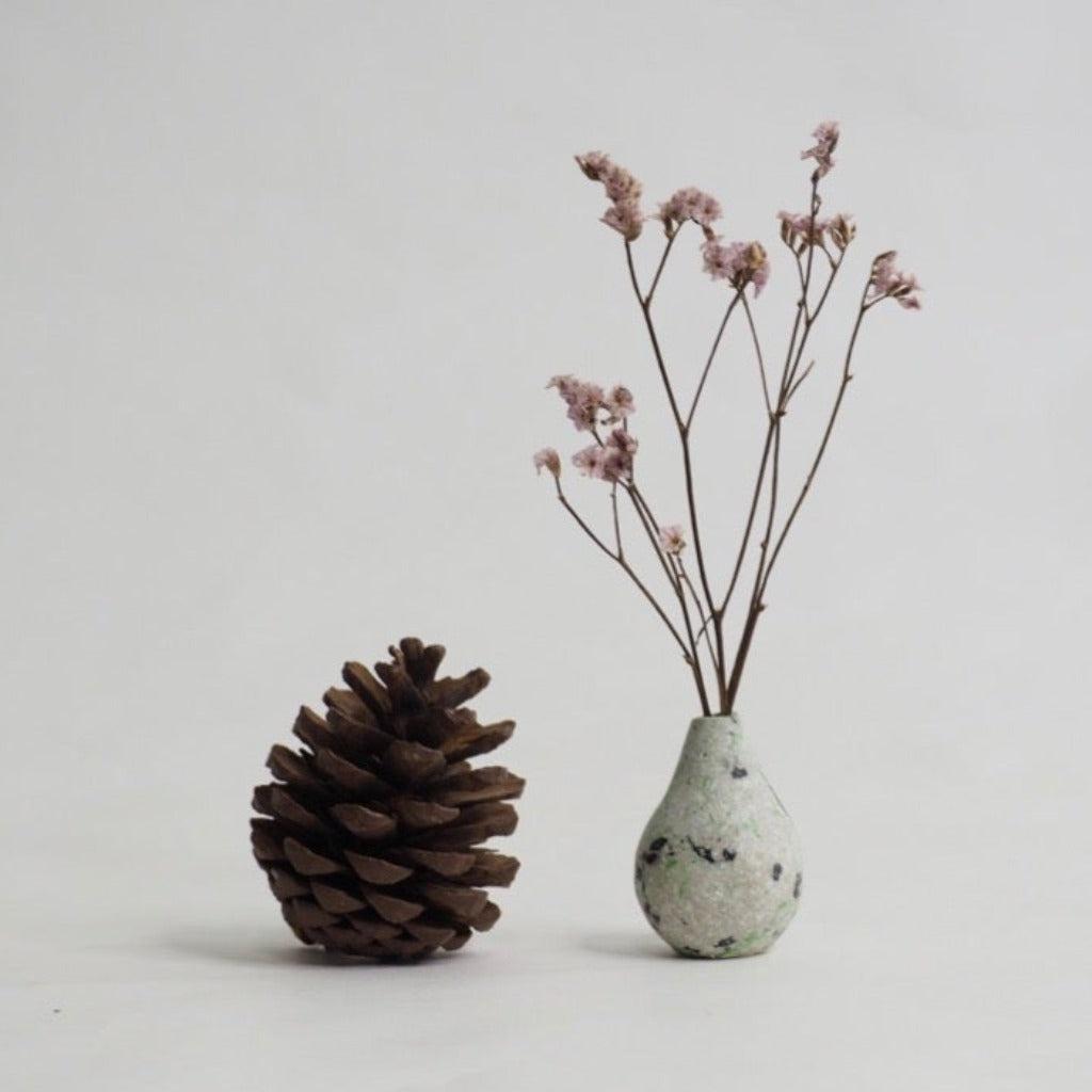 Mini Vase en Papier Recyclé 2,5 cm