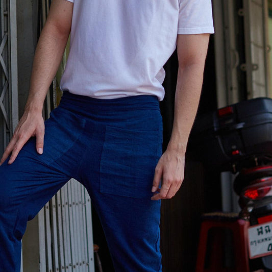 Pantalon Homme Indigo