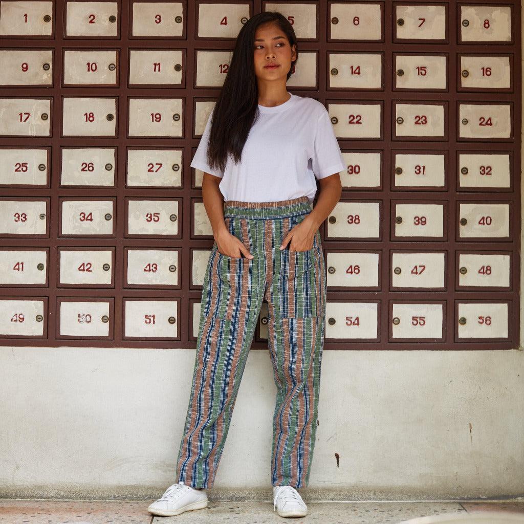Pantalon Unisexe 100% Coton-Dame Pach Bangkok